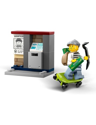 LEGO City 60455 Moto della Polizia, avventure d’azione per piccoli agenti dai 5 anni | Shop in Casa