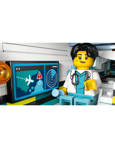 LEGO City 60465 Aereo Ambulanza, missioni di soccorso per bambini da 6 anni | Shop in Casa