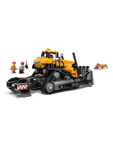 LEGO City 60466 Bulldozer Giallo, gioco da cantiere per bambini da 8 anni | Shop in Casa