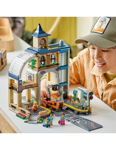 LEGO City 60469 Stazione Centrale, gioco ferroviario per bambini da 7 anni | Shop in Casa