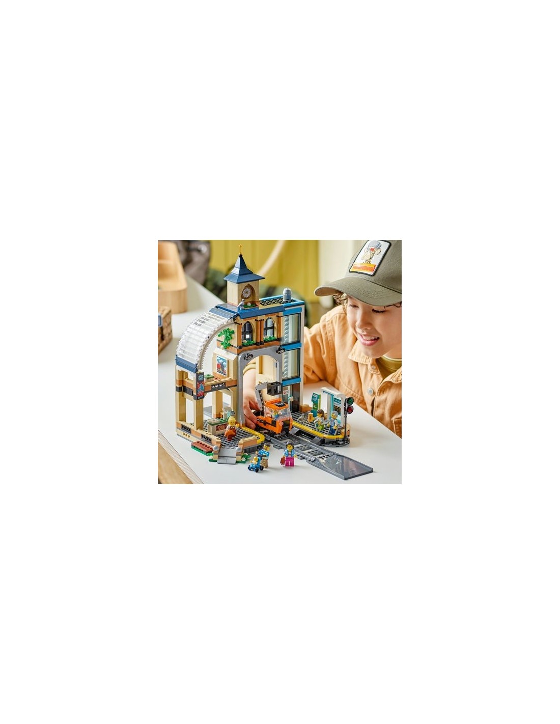 LEGO City 60469 Stazione Centrale, gioco ferroviario per bambini da 7 anni | Shop in Casa