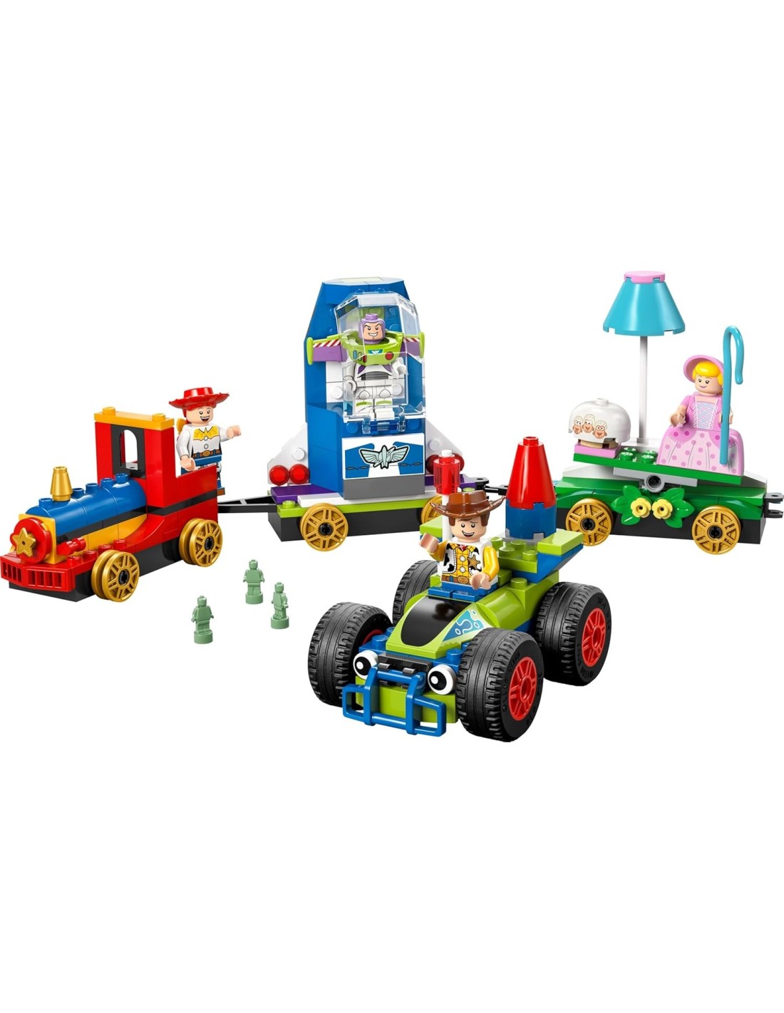 LEGO Disney 43264 Toy Story Treno e Auto RC con 4 minifigure, dai 4 anni | Shop in Casa