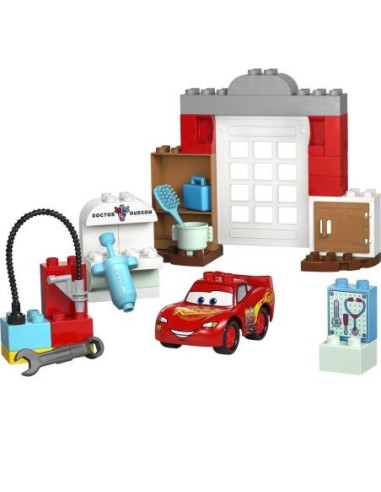 LEGO DUPLO 10456 Cars, Visita all’Officina con McQueen e Doc – Gioco educativo 2+ anni | Shop in Casa