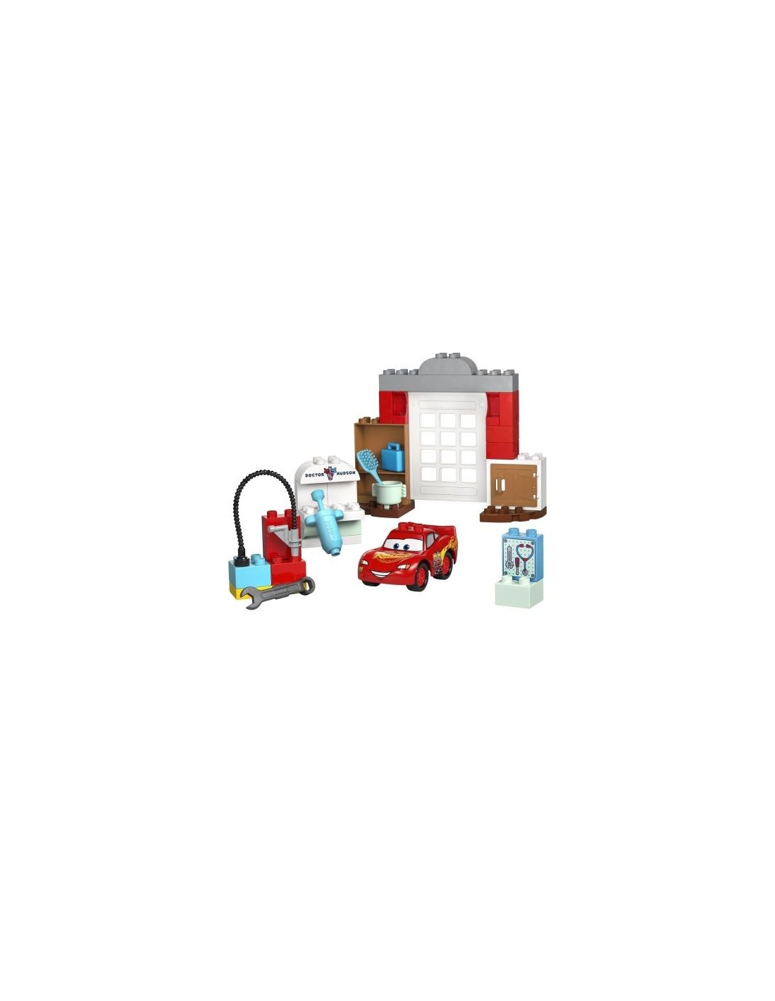 LEGO DUPLO 10456 Cars, Visita all’Officina con McQueen e Doc – Gioco educativo 2+ anni | Shop in Casa