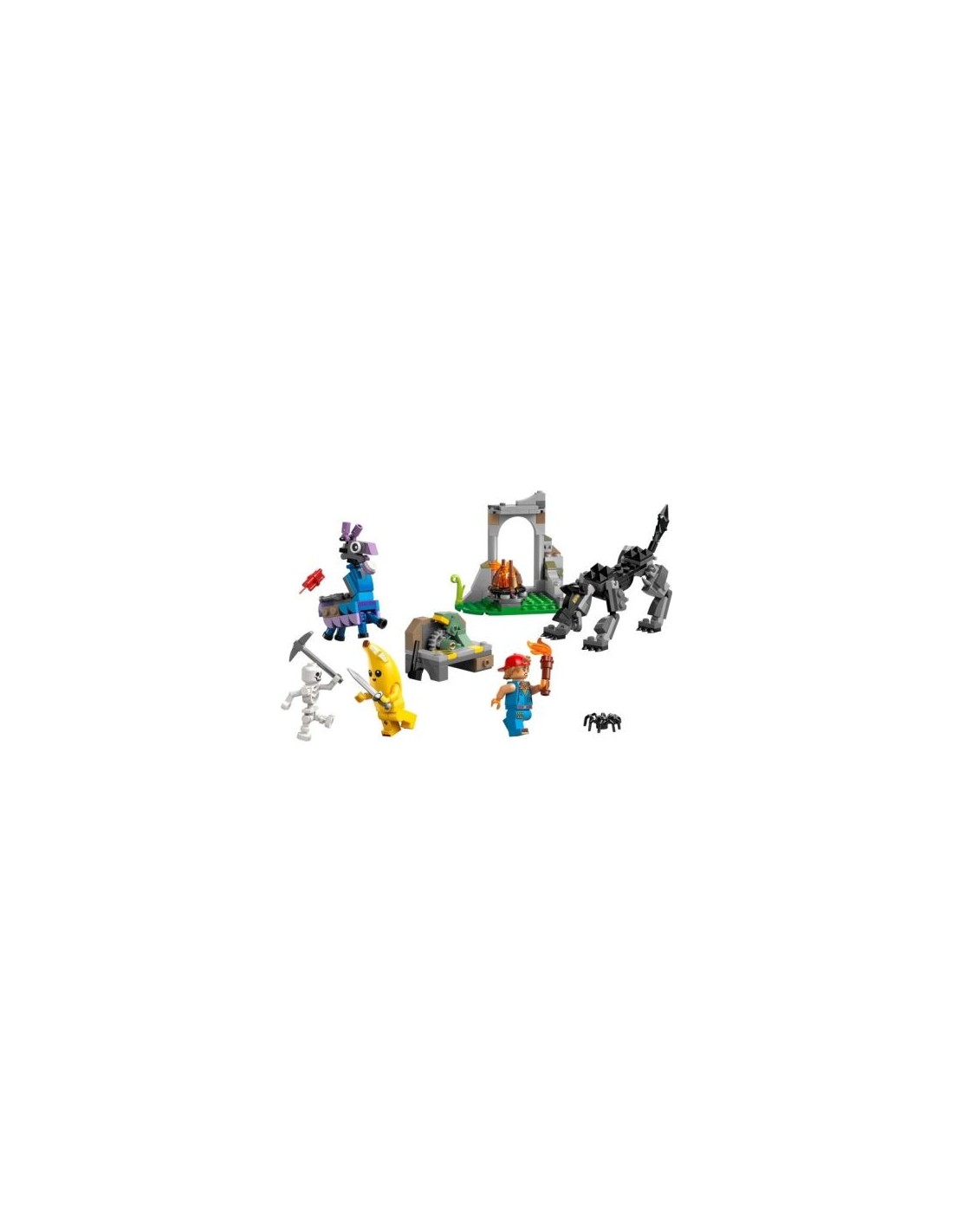 LEGO Fortnite 77075 Campo di Bananita con 3 personaggi e Lama – Gioco d’avventura 7+ anni | Shop in Casa