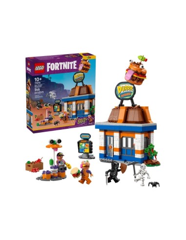 LEGO Fortnite 77076 Ristorante Durrr Burger, set collezione con 3 personaggi esclusivi | Shop in Casa