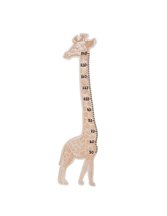 OGGETTISTICA: vendita online Metro da Parete Bambini Savane, Legno MDF Beige, Altezza 140 cm, Larghezza 36 cm in offerta