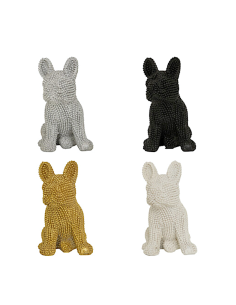 OGGETTISTICA: vendita online Cane Decorativo Eden, Polyresin, Colori Assortiti, Altezza 10 cm, 8,5 x 6,1 x 9,8 cm in offerta