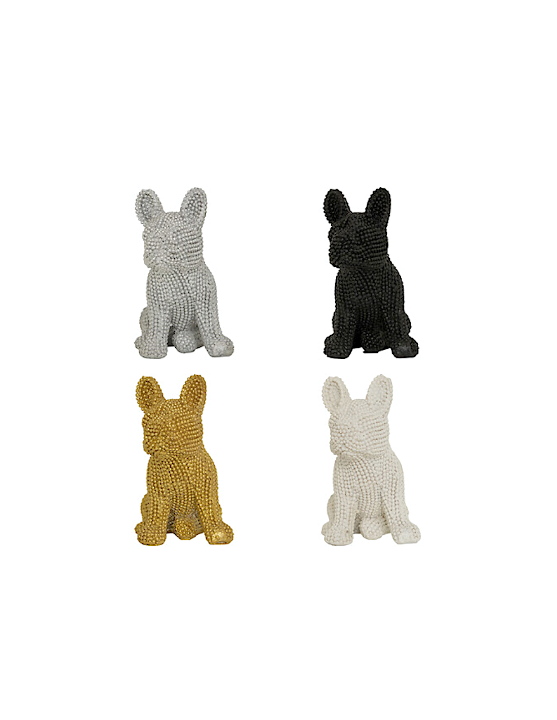 OGGETTISTICA: vendita online Cane Decorativo Eden, Polyresin, Colori Assortiti, Altezza 10 cm, 8,5 x 6,1 x 9,8 cm in offerta