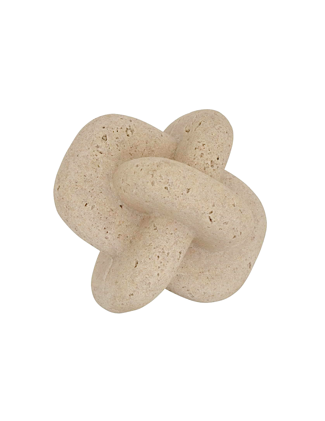 OGGETTISTICA: vendita online Decorazione da Appoggio Dave, Resina Effetto Pietra, Beige, Altezza 14 cm in offerta