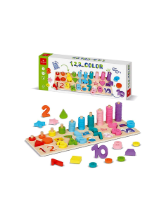 GIOCO 054121 1,2,3 COLOR