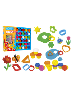 Set pasta da modellare per bambini con 30 colori e accessori | shopincasa.it