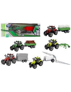 MEZZO AGRICOLO 43096 CON RIMORCHIO ASSORTITO