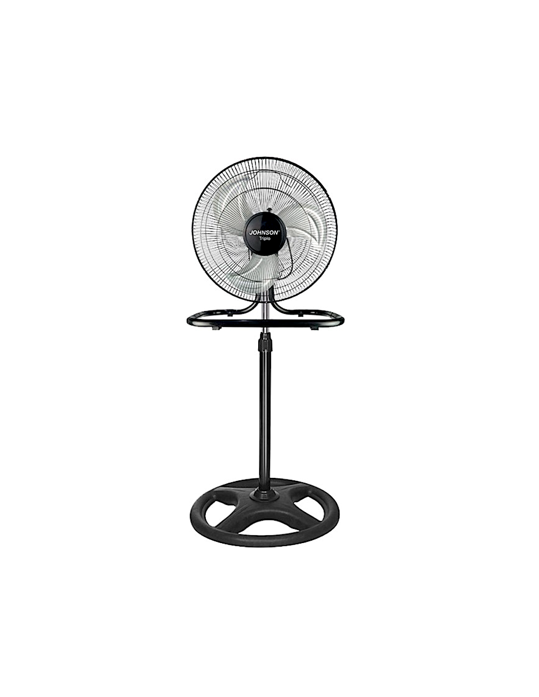 VENTILATORE TRIPLO 43CM MULTIFUNZIONE CON PIANTANA 120CM