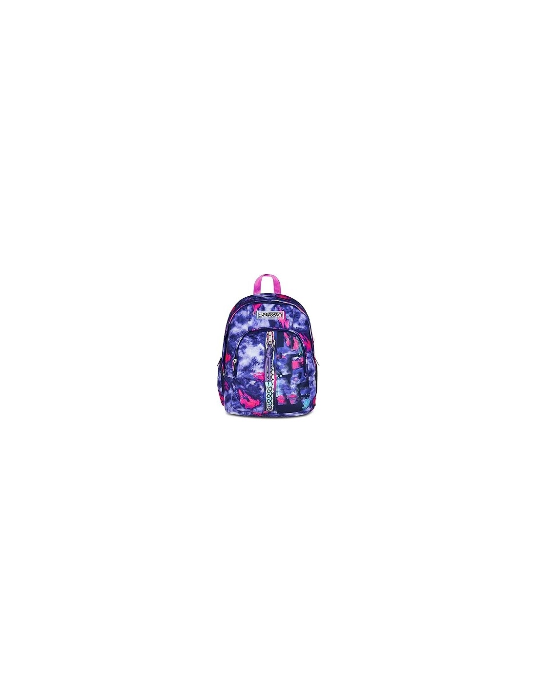 ZAINI: vendita online Seven Zaino Scuola, Dual Detach, Viola, Con Tasca PC, 30x43,5x24 cm in offerta