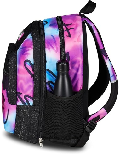 ZAINI: vendita online Seven Zaino Scuola, Dual Detach, Fucsia Azzurro, Doppio Scomparto 32 L, Con Tasca PC, Zaino Ragazza, Sc...