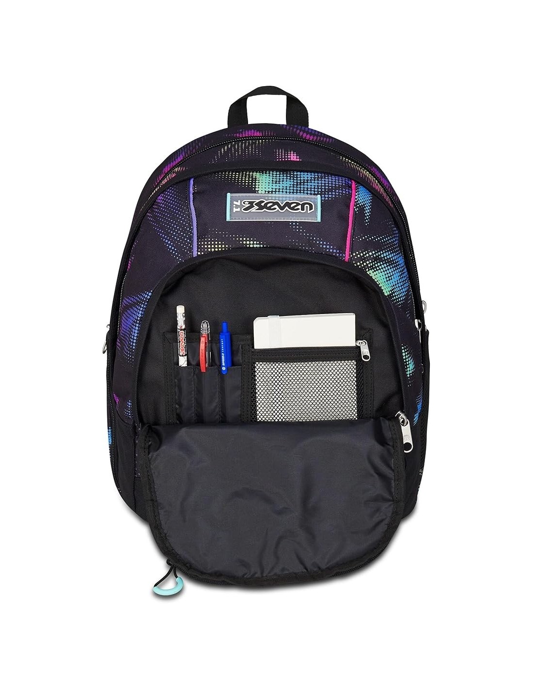 ZAINI: vendita online Seven Zaino Scuola, Ergonomico Dual Plus,31 L, Con Organizer, Porta Borraccia, Zaino Ragazza, Scuola, 3...