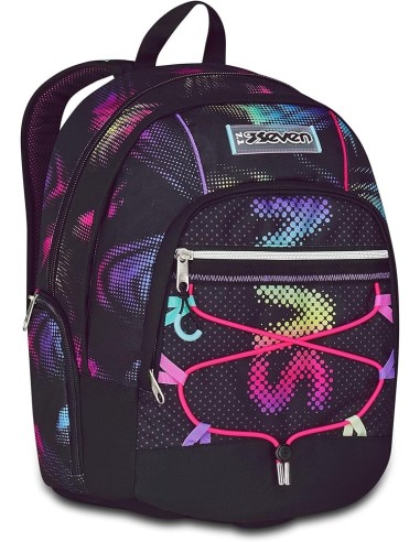 ZAINI: vendita online Seven Zaino Scuola, Ergonomico Dual Plus,31 L, Con Organizer, Porta Borraccia, Zaino Ragazza, Scuola, 3...