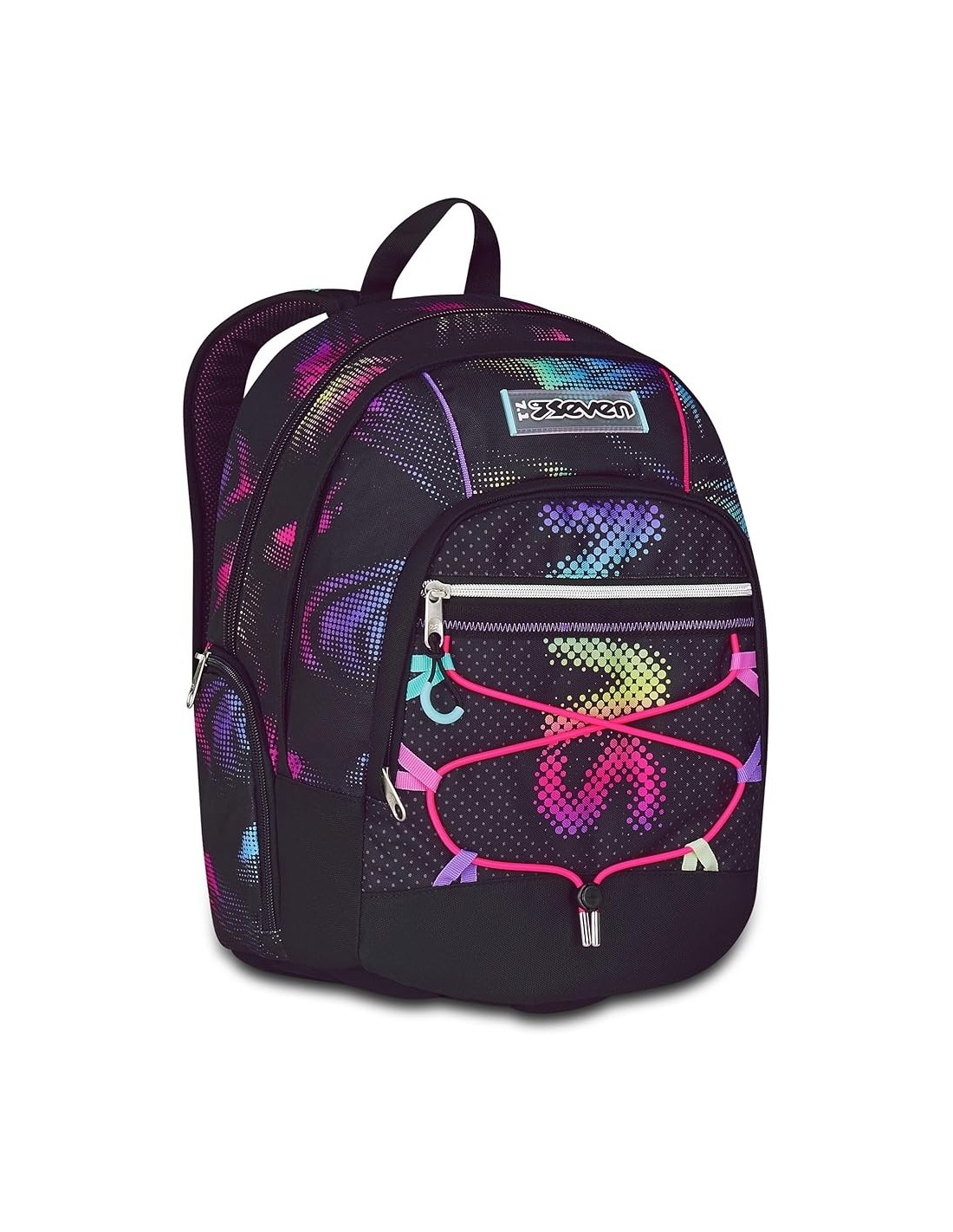 ZAINI: vendita online Seven Zaino Scuola, Ergonomico Dual Plus,31 L, Con Organizer, Porta Borraccia, Zaino Ragazza, Scuola, 3...
