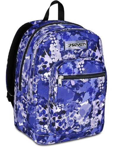 ZAINI: vendita online Seven Zaino Scuola, Freethink, Viola, Doppio Scomparto 34 L, Con Tasca PC, Zaino Ragazza, Scuola Media,...