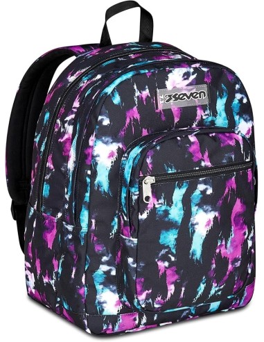 ZAINI: vendita online Seven Zaino Scuola Freethink, Multicolore, 34 L, Zaino Ragazza Scuola Media e Superiore in offerta