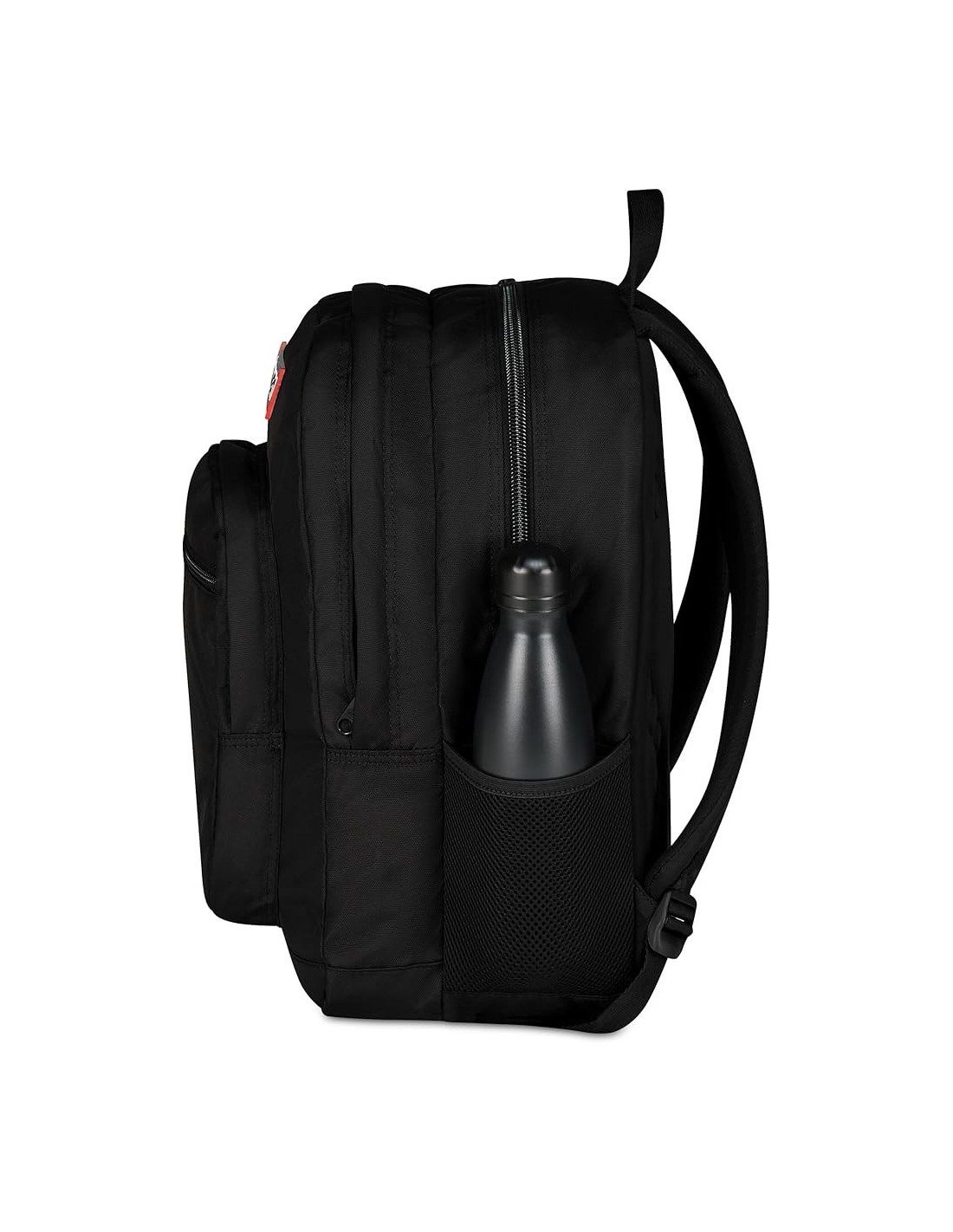 ZAINI: vendita online Seven, Zaino Scuola, Freethink, Nero, 33x44x20 cm, 34 L, Doppio Scomparto, Tasca PC, Scuola in offerta