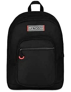ZAINI: vendita online Seven, Zaino Scuola, Freethink, Nero, 33x44x20 cm, 34 L, Doppio Scomparto, Tasca PC, Scuola in offerta