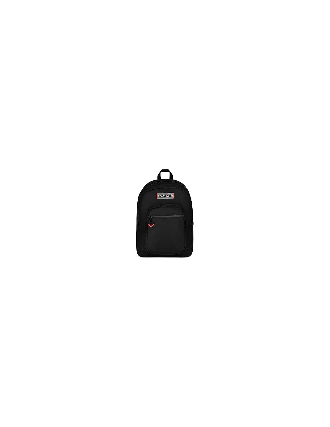 ZAINI: vendita online Seven, Zaino Scuola, Freethink, Nero, 33x44x20 cm, 34 L, Doppio Scomparto, Tasca PC, Scuola in offerta