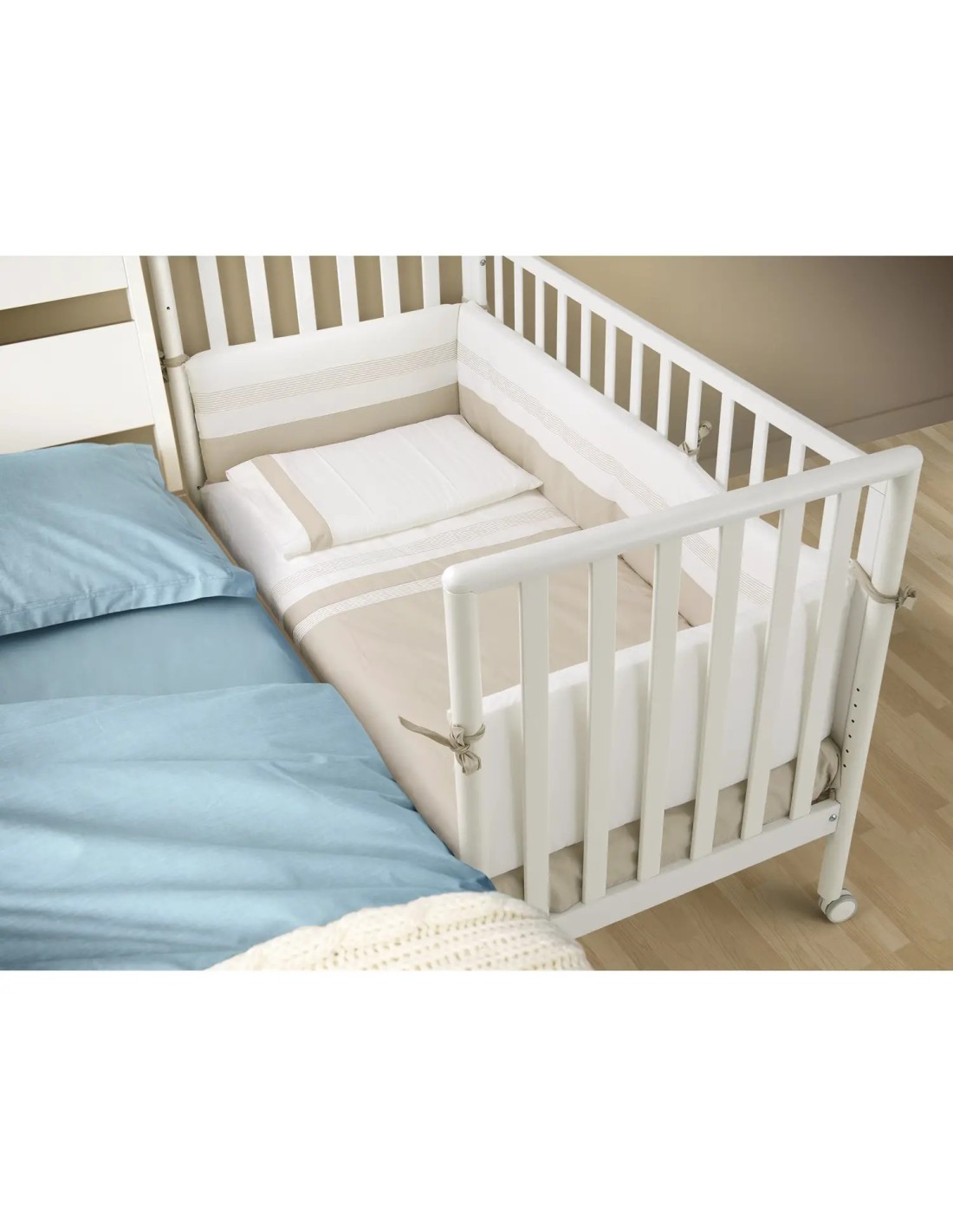 Lettino Flippy Pali 3in1 Bianco | Culla, Lettino e Divanetto - Shopincasa