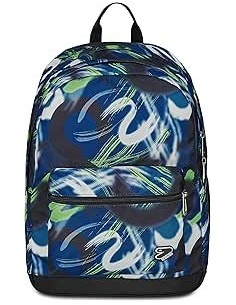 ZAINI: vendita online Seven, Zaino Scuola, Pro XXL con Cuffie Wireless, Blu, 31x44x22 cm, 32 L, Tasca PC, Scuola, Zaino in of...