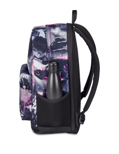 ZAINI: vendita online Seven, Zaino Scuola, Reversible Backpack GRS, Gray, Con Cuffie Wireless, Zaino Reversibile, Scuola Medi...