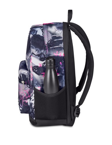 ZAINI: vendita online Seven, Zaino Scuola, Reversible Backpack GRS, Gray, Con Cuffie Wireless, Zaino Reversibile, Scuola Medi...