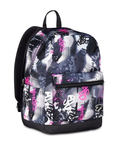 ZAINI: vendita online Seven, Zaino Scuola, Reversible Backpack GRS, Gray, Con Cuffie Wireless, Zaino Reversibile, Scuola Medi...