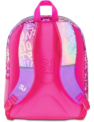 ZAINI: vendita online SJ Gang, Zaino Scuola Advanced, Lilla, Doppio Scomparto, 29 L, 29.5x40x24 cm, Porta Borraccia, Bambina,...