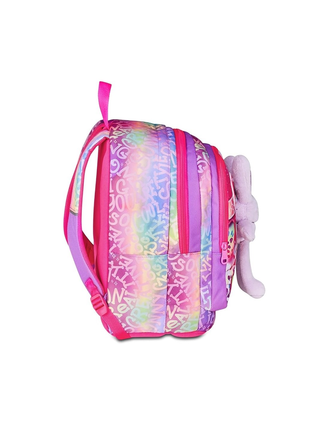 ZAINI: vendita online SJ Gang, Zaino Scuola Advanced, Lilla, Doppio Scomparto, 29 L, 29.5x40x24 cm, Porta Borraccia, Bambina,...
