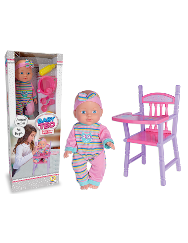 BABY TEO BAMBOLA BEBÈ CON ACCESSORI | shopincasa.it
