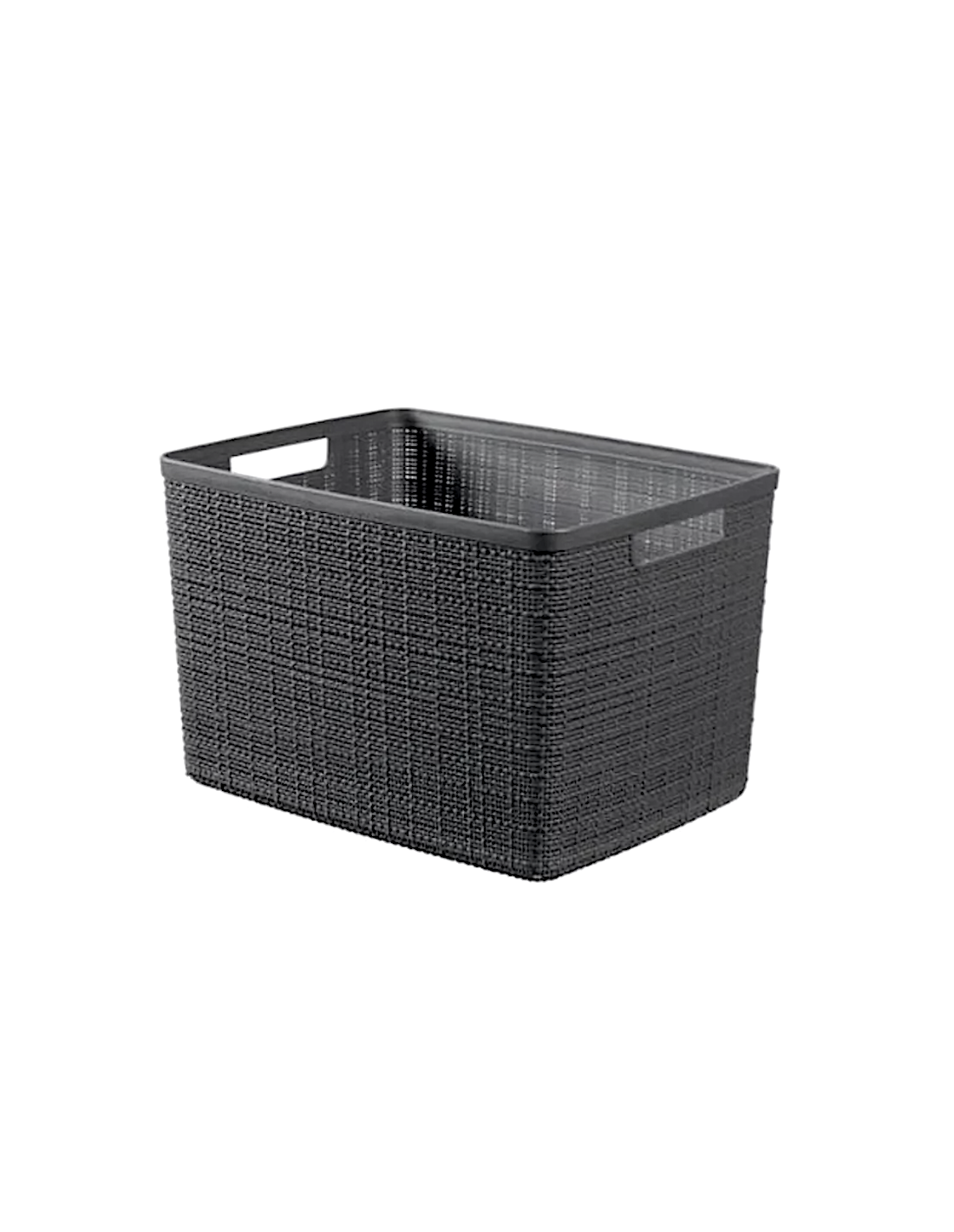 JUTE CESTINO L RETTANGOLARE 20LT ANTRACITE
