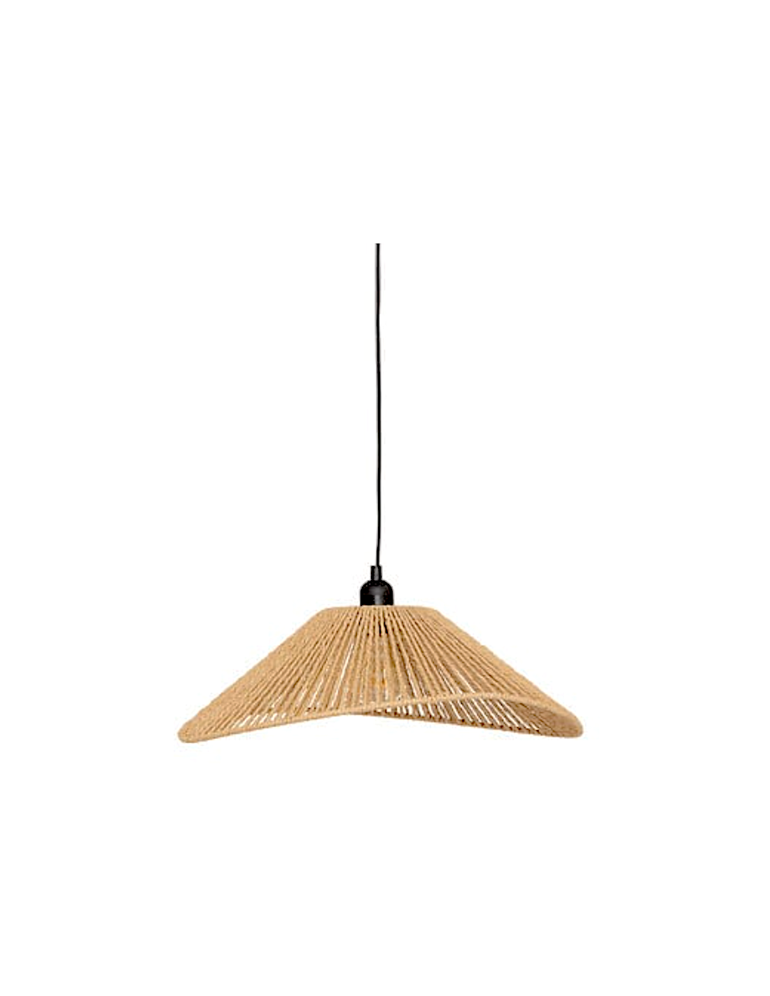 ILLUMINAZIONE: vendita online Sospensione Myha, effetto corda, beige, 43 x 38 x 118 cm, cavo 90 cm in offerta