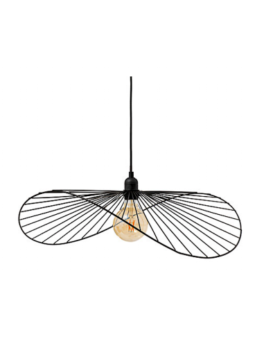 ILLUMINAZIONE: vendita online Lampadario Adelia, metallo nero, diametro 58 cm, altezza 103,5 cm in offerta