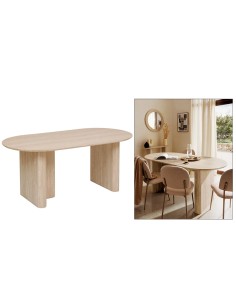 TAVOLO 206076 ANAYA 180X90 H76CM MDF BEIGE