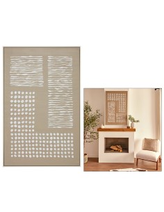 QUADRO TELA 212939 FARHAN 75X116CM MDF