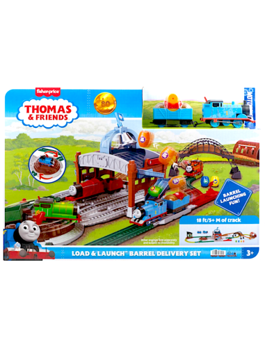 GIOCATTOLO PUBBLICIZZATO: vendita online Thomas & Friends Pista Motorizzata Centro di Consegna Barili in offerta