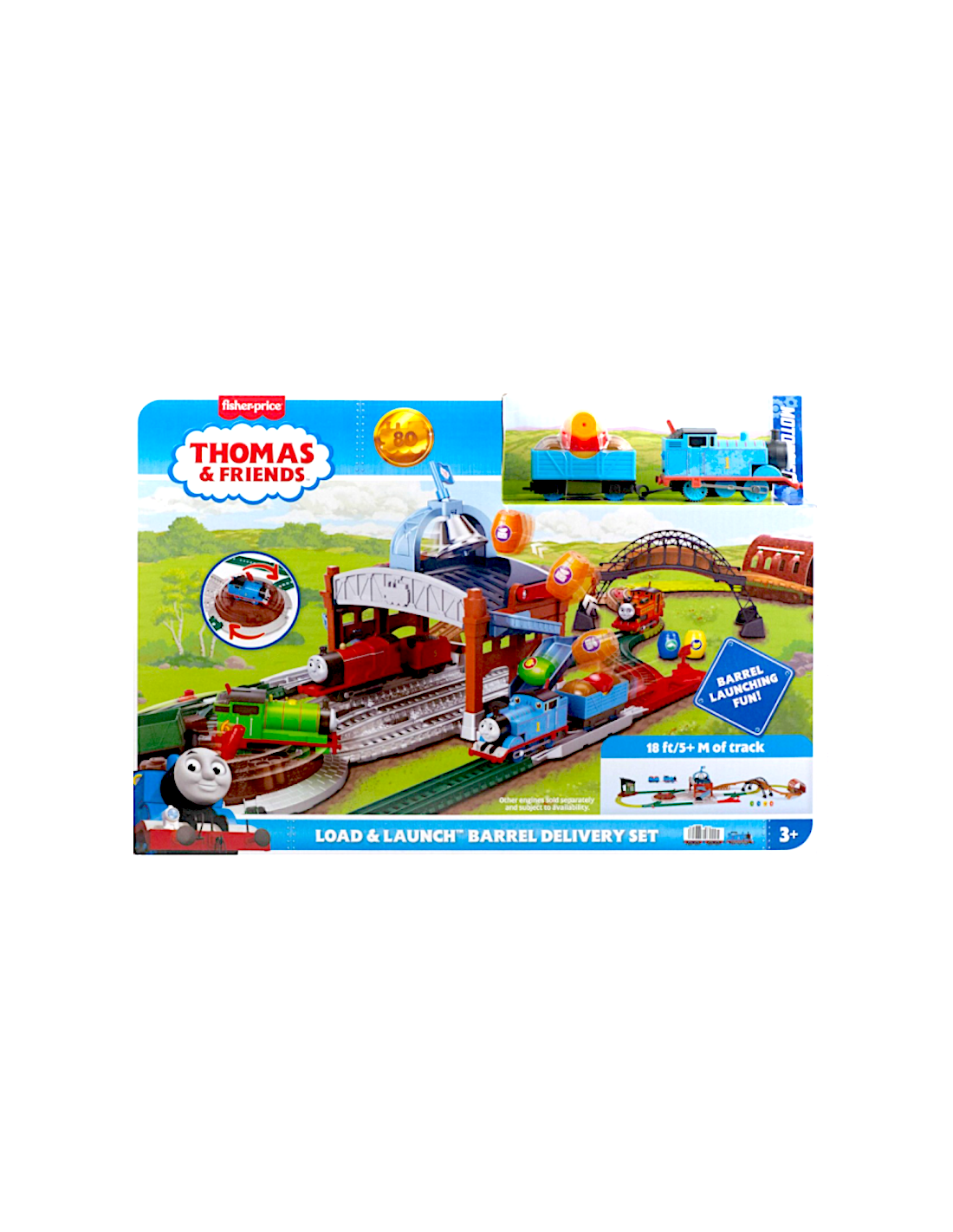GIOCATTOLO PUBBLICIZZATO: vendita online Thomas & Friends Pista Motorizzata Centro di Consegna Barili in offerta