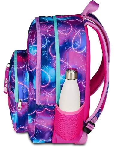 ZAINI: vendita online SJ Gang, Zaino Scuola SJ Ever, Viola, Doppio Scomparto, 30 L, 30x41.5x23 cm, Porta Borraccia, Bambina, ...