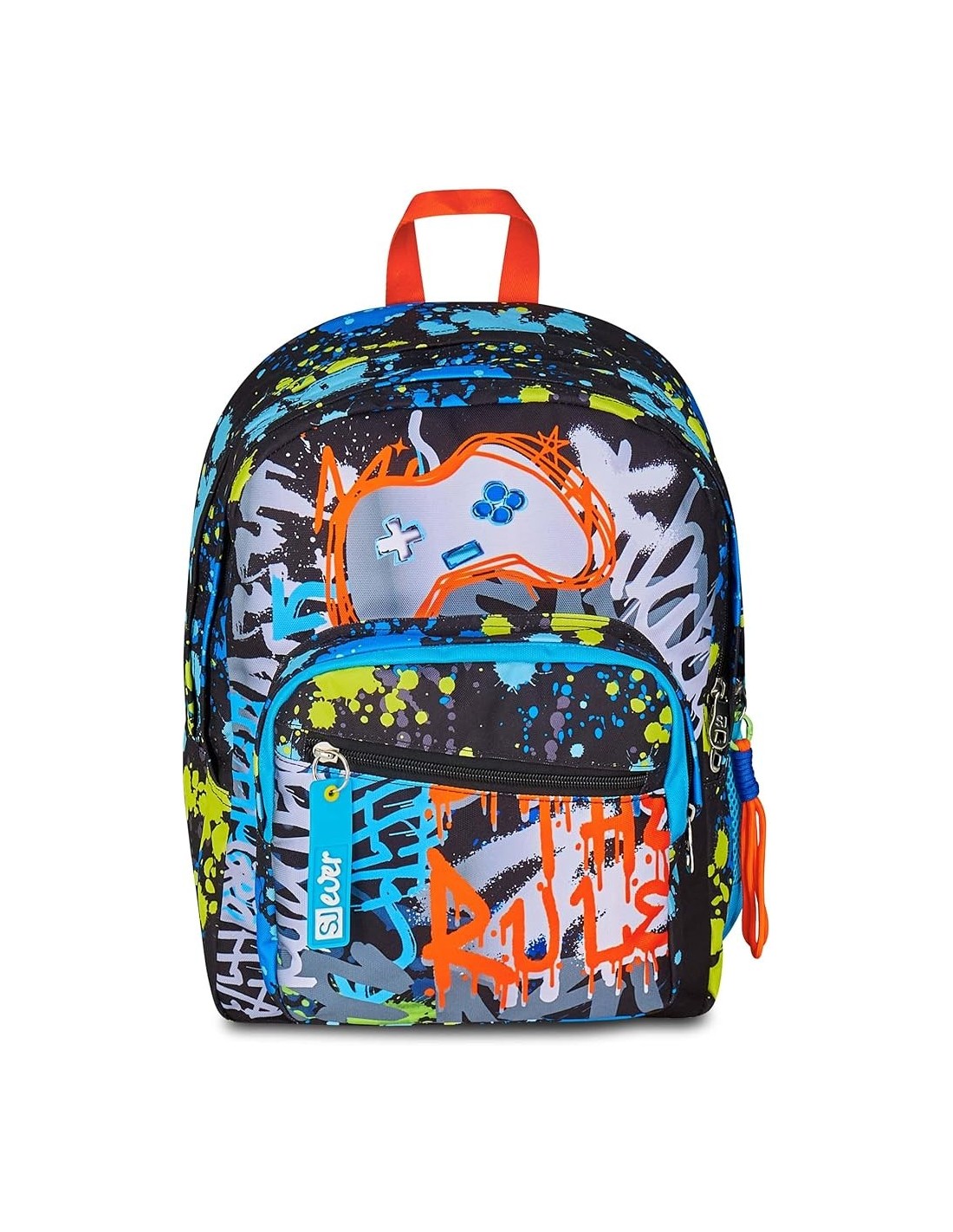 ZAINI: vendita online SJ Gang, Zaino Scuola SJ Ever, Multicolore, 30 L, 30x41.5x23 cm, Porta Borraccia, Bambino, Scuola Eleme...
