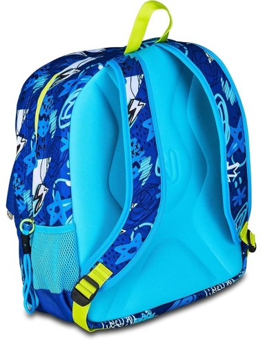 ZAINI: vendita online SJ Gang, Zaino Scuola SJ Ever, Blu, 30 L, 30x41.5x23 cm, Porta Borraccia, Bambino, Scuola Elementare e ...