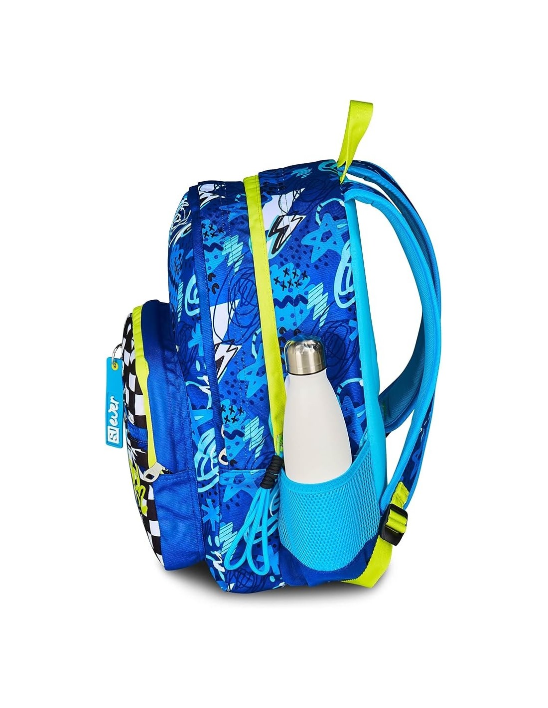 ZAINI: vendita online SJ Gang, Zaino Scuola SJ Ever, Blu, 30 L, 30x41.5x23 cm, Porta Borraccia, Bambino, Scuola Elementare e ...