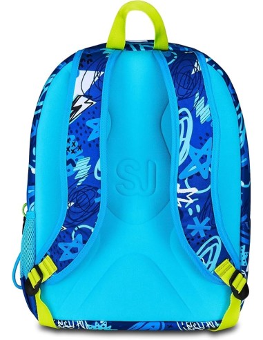 ZAINI: vendita online SJ Gang, Zaino Scuola SJ Ever, Blu, 30 L, 30x41.5x23 cm, Porta Borraccia, Bambino, Scuola Elementare e ...