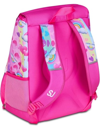ZAINI: vendita online SJ Gang, Zaino Scuola Estensibile Big, Fucsia, 24 L, 27x39x16 cm, Con Ali a Scomparsa, Bambina, Scuola ...