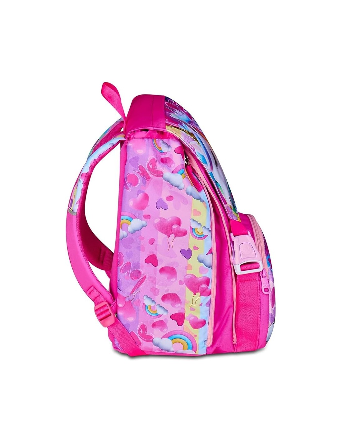 ZAINI: vendita online SJ Gang, Zaino Scuola Estensibile Big, Fucsia, 24 L, 27x39x16 cm, Con Ali a Scomparsa, Bambina, Scuola ...